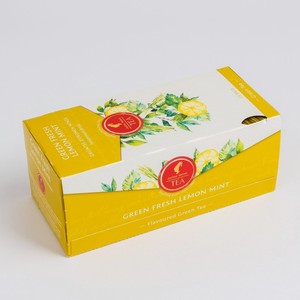 Чай зеленый JULIUS MEINL Лимонный Фреш, 25 пакетиков*2 г