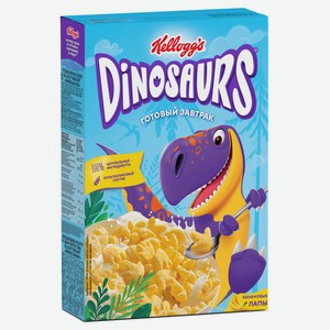 Готовый завтрак Kellogg s Dinosaurs Банановые лапки из злаков, 220 г