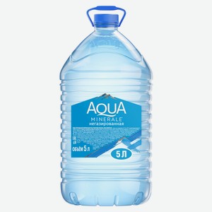 Вода питьевая Aqua Minerale без газа, 5 л