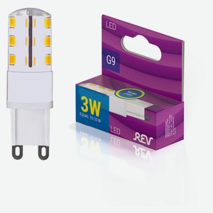 Лампа светодиодная Rev LED G9 3Вт 220V 2700К