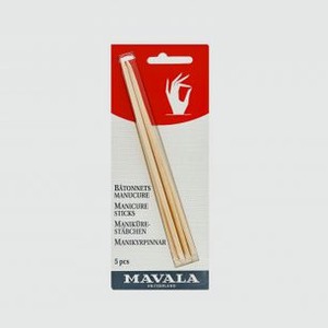 Палочки для маникюра деревянные MAVALA Manicure Sticks 5 шт