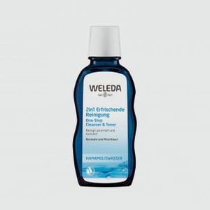 Средство очищающее 2в1 для нормальной и смешанной кожи WELEDA One-step Cleanser & Toner 100 мл