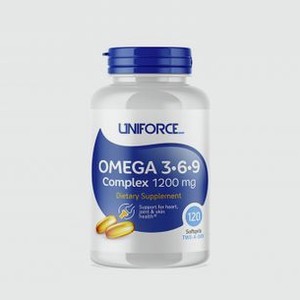 Капсулы UNIFORCE Omega 3-6-9 1200 Mg 120 шт