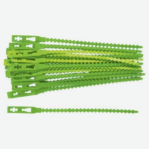 Подвязка для растений Palisad пластиковая 13 см, 50 шт