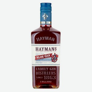 Джин Hayman s Sloe Gin Великобритания, 0,7 л