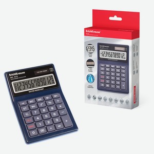 Калькулятор бухгалтерский настольный 12-разрядов водонепроницаемый ErichKrause WC-612