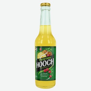 Напиток Hooch Твистед с соком ананаса и клюквы 5,5%, 330 мл