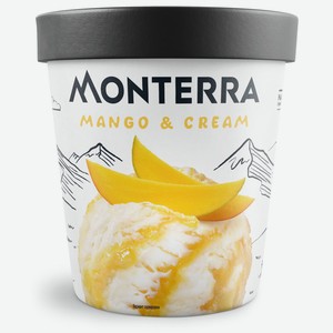 БЗМЖ Мороженое Monterra манго ведерко 281 г