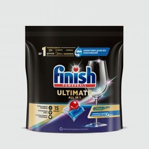 Капсулы для посудомоечной машины FINISH Quantum Ultimate 15 шт
