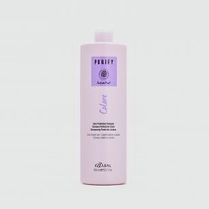 Шампунь для окрашенных волос на основе фруктовых кислот ежевик KAARAL Purify Colore Shampoo 1000 мл