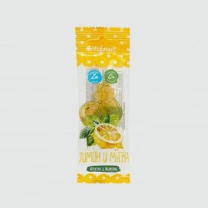 Леденцовая карамель с витамином С со вкусом лимона с мятой ACTIFRUIT Петушок На Палочке 1 шт