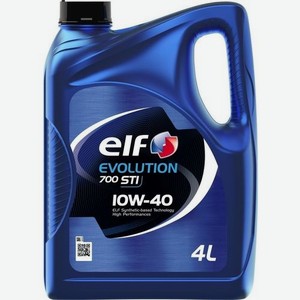 Моторное масло ELF Evolution 700 STI, 10W-40, 4л, полусинтетическое [11120501]
