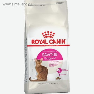 Сухой корм ROYAL CANIN Exigent Savour Sensation для кошек привередливых ко вкусу корма, 400 г