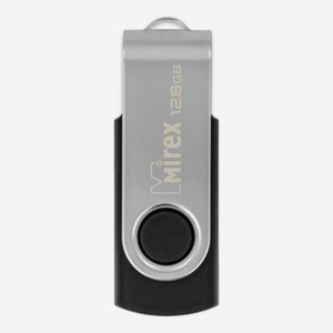 Флеш-диск Mirex Swivel 128GB Black (13600-FMURS128)