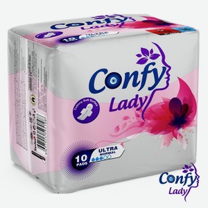 Гигиенические женские прокладки Confy Lady Ultra Normal, 10шт Турция