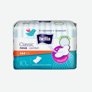 Прокладки гигиенические Bella Nova Komfort Dry, 10шт Россия