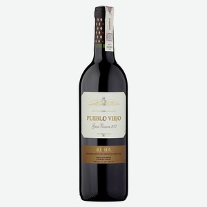 Вино Pueblo Viejo Rioja Gran Reserva красное сухое, 0.75л Испания