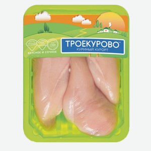 Филе цыпленка охлажденное Троекурово лоток 900г