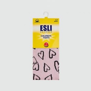 Колготки ESLI Пепельно-розовые 116-122 см