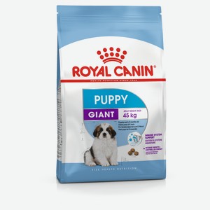 Сухой корм для щенков крупных пород Royal Canin Giant Puppy, 3,5 кг