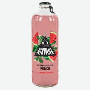 Слабоалкогольный напиток Nirvana Арбузно-розовый Панч 4,5%, 330 мл
