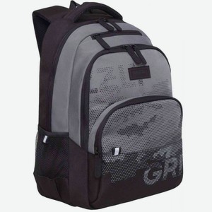 Рюкзак мужской Grizzly для подростка цвет: серый, 32×45×23 см