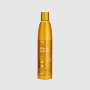 Estel Curex Brilliance бальзам  блеск-эффект  для всех типов волос, 250мл