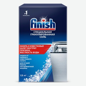 Finish Classic специальная соль для посудомоечной машины, 1,5кг