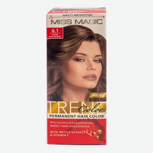 Краска для волос Miss Magic Trend Color 6.1 Темно-русый пепельный 90 мл