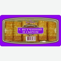 Блинчики   Царское Подворье   с ветчиной и сыром замороженные,420 г