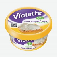 Сыр   Карат   Violette творожный сливочный 70%, 140 г