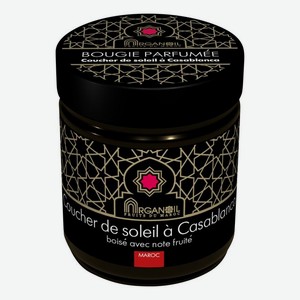 Ароматическая свеча На закате в Касабланке Bougie Parfumee Сoucher De Soleil A Casablanca (древесно-фруктовый): Свеча 100мл