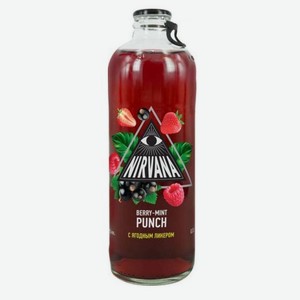Слабоалкогольный напиток Nirvana со вкусом мяты и ягод 4,5%, 330 мл