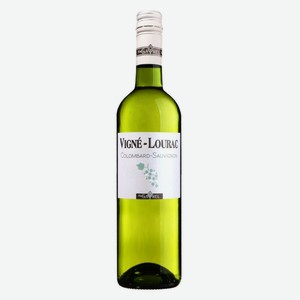 Вино Vignе-Lourac Colombard-Sauvignon белое сухое Франция, 0,75 л