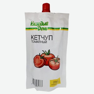 Кетчуп «Каждый день» Томатный, 250 г