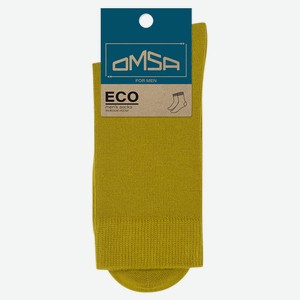 Носки мужские Omsa Eco 401 Colors Oliva, размер 39-41