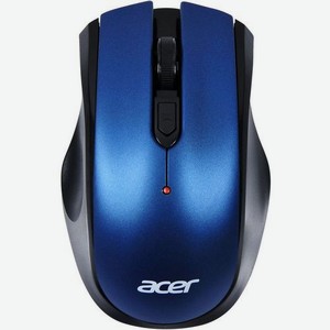 Мышь Acer OMR031, оптическая, беспроводная, USB, черный и синий [zl.mceee.008]