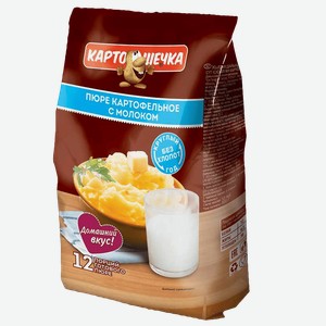 КАРТОШЕЧКА Пюре картофельное с молок 320г фл/п(Си-Продукт):8