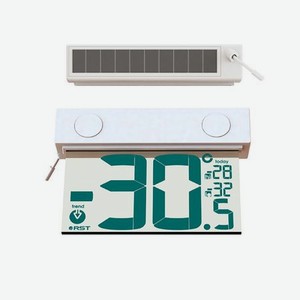Оконный термометр RST на солнечной батарее 01377
