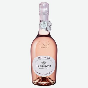 Игристое вино La Gioiosa Rose Millesimato розовое брют Италия 0,75 л