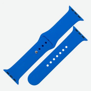 Ремешок силиконовый MB для Apple watch – 42-44 mm синий