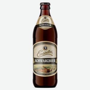 Пиво Einsiedler Schwarzbier, 0.5л Германия