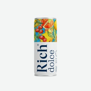 Напиток Rich Dolce сокосодержащий Вишня-Грейпфрут, 330мл Россия