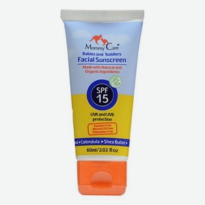 Органический солнцезащитный крем для лица On Baby Face Sunscreen SPF15 60мл