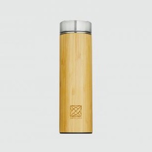 Термобутылка с заварником SANTAI LIVING 100% Bamboo 530 мл