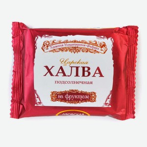 Халва подсолнечная «Азовская кондитерская фабрика» Царская на фруктозе, 180 г