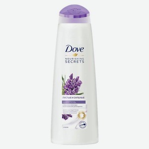 Шампунь для волос Dove Nourishing Secrets Густые и сильные лаванда и розмарин, 380 мл