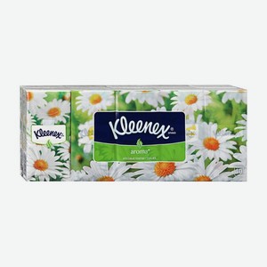 Платки носовые Kleenex ароматизированные 10шт