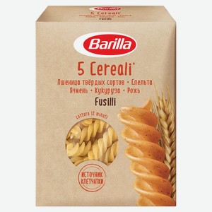 Макаронные изделия Barilla Fusilli 5 Злаков, 450 г