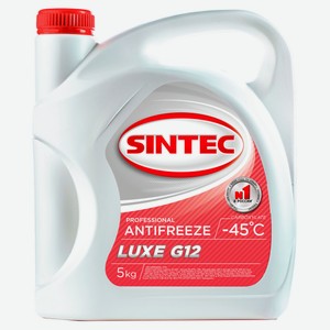 Антифриз Sintec LUX G12 -45, 5 кг